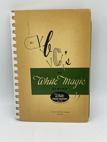 Abc white magic - white, sewing